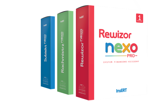 Biuro rachunkowe nexo PRO (Rewizor, Rachmistrz, Subiekt) e.lic.