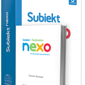 Subiekt nexo 3 st. (e-lic) + Podręcznik „Subiekt nexo + Rachmistrz nexo – Prowadzenie dokumentacji”