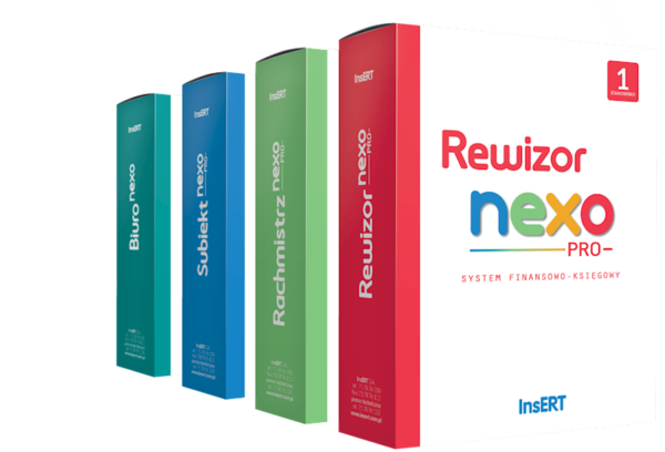 Biuro rachunkowe nexo PRO PLUS (Rewizor, Rachmistrz, Subiekt, Biuro) e.lic.