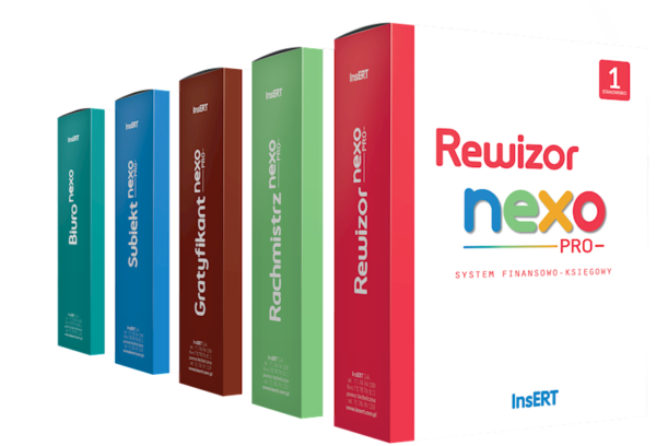 Biuro rachunkowo-płacowe nexo PRO PLUS (Rewizor, Rachmistrz, Gratyfikant, Subiekt, Biuro) e.lic.