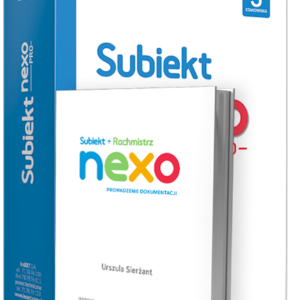 Subiekt nexo PRO 3 st. (e-lic) + Podręcznik „Subiekt nexo + Rachmistrz nexo – Prowadzenie dokumentacji”